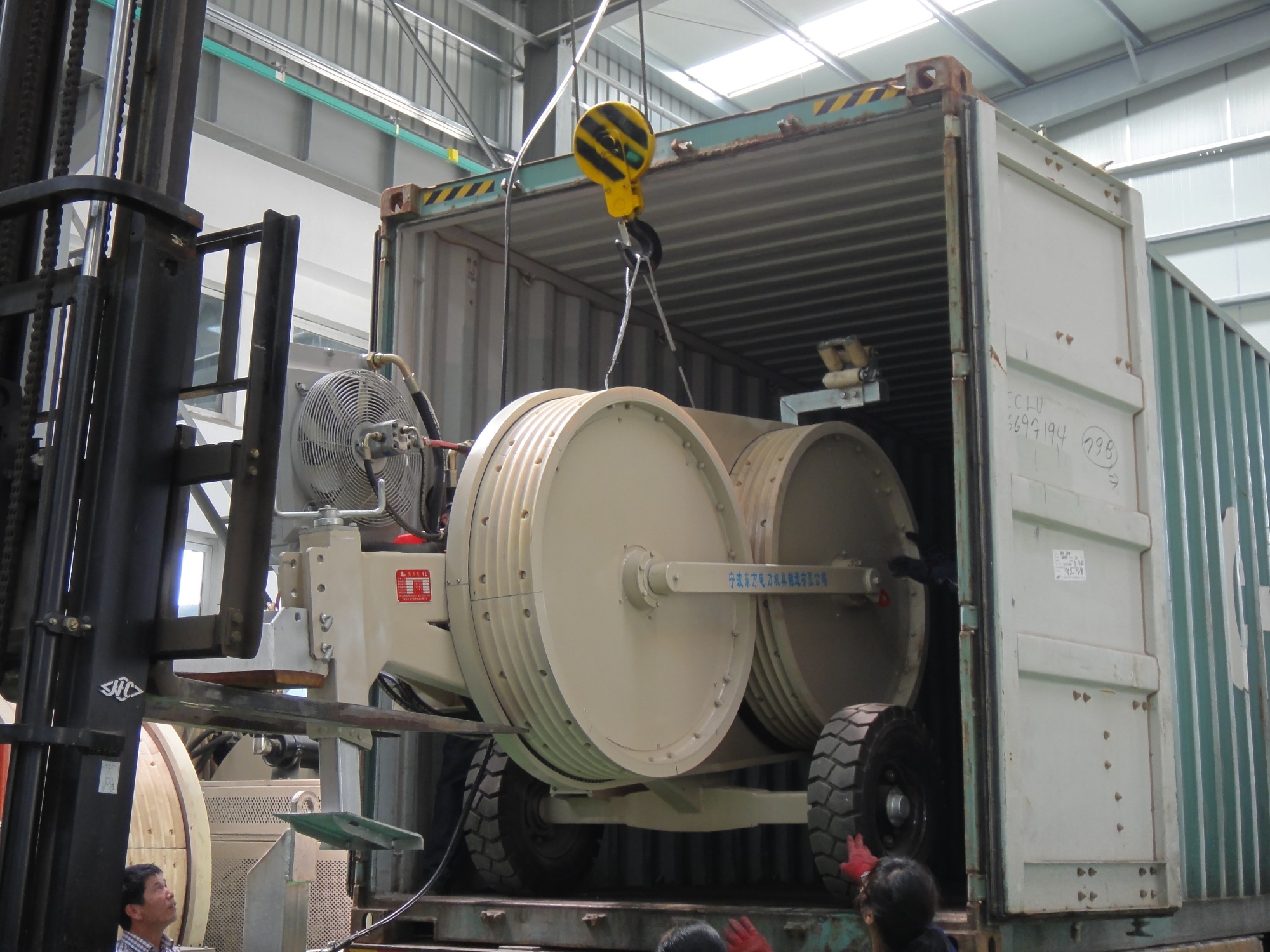 4X50 KN Hydraulic Tensioner Tension Stringing Equipment 