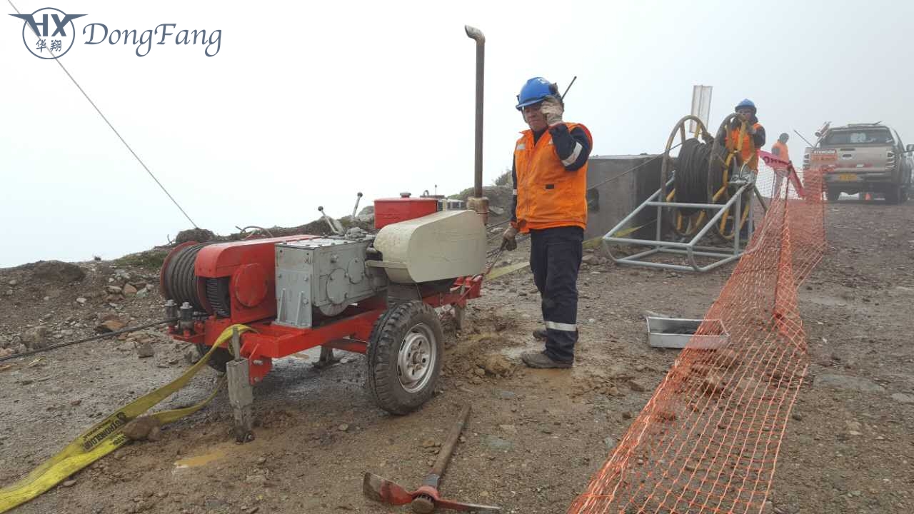 Pulling Winch 5 ton JJCS50T for Transmission Line Construction