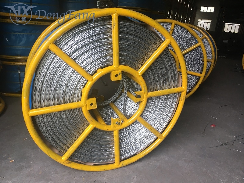 Anti Twist Wire Rope 24MM for stringing 500KV transmission line